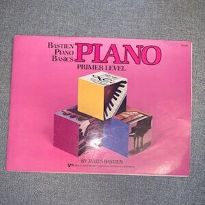 Vintage Bastien Piano Basics Piano and Theory Primer Level - 2 books